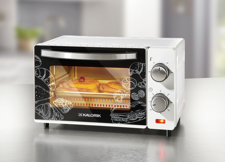 Koken & grillen - Compacte mini-oven met infraroodtechniek, in Farbe WIT Ansicht 1