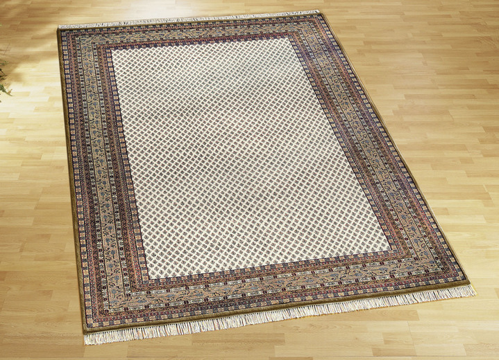 Tapijten - Brug en tapijten gemaakt van 100% scheerwol, in Größe 037 (vloerkleed, ca. 70 x 140 cm) bis 309 (tapijt, ca. ؠ200 cm), in Farbe CAMEL ONDERGROND Ansicht 1