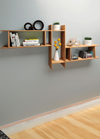 Hangplank, kan horizontaal of verticaal worden opgehangen