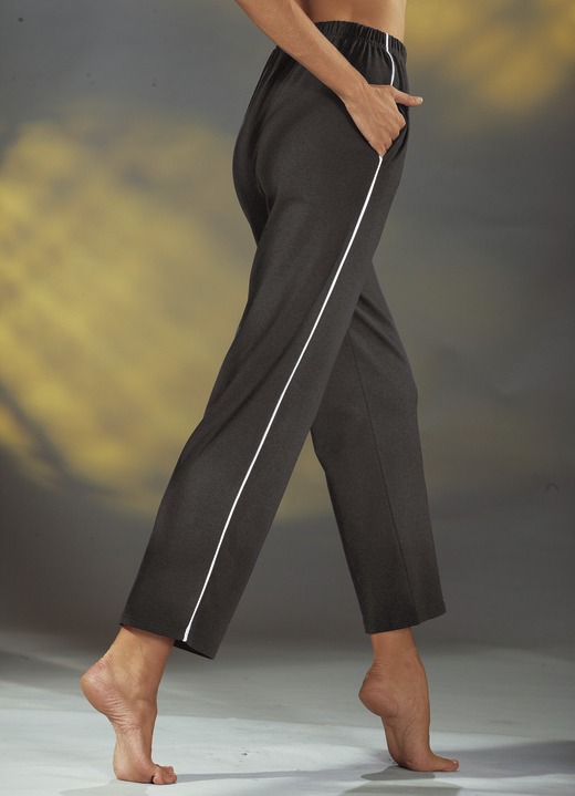 Vrijetijds pantalons - Broeken voor sport en vrije tijd, in Größe 018 bis 058, in Farbe ANTRACIET Ansicht 1