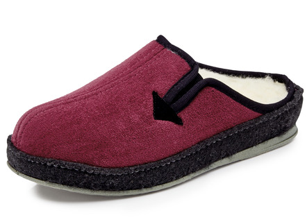 Ademende textielpantoffels