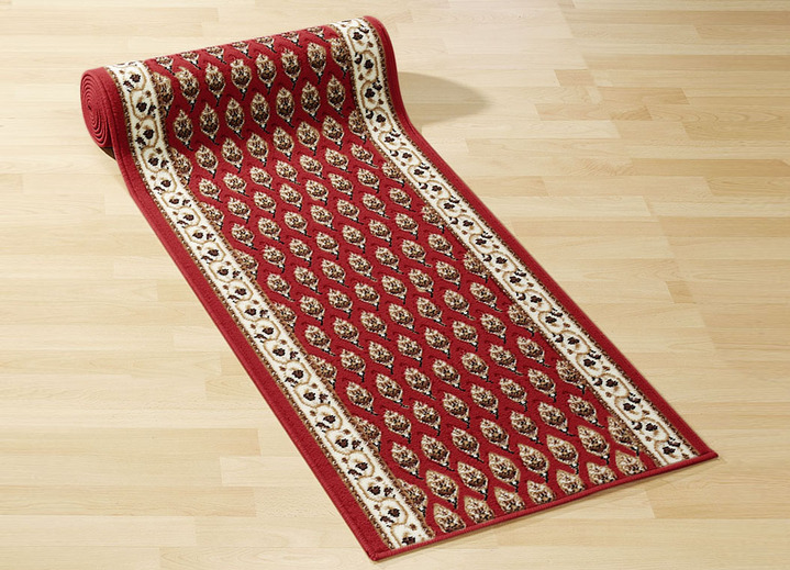 Tapijten - Loper in lengte op maat, in Größe 101 (loper, 60 cm breed) bis 104 (Loper, 70 cm breed), in Farbe ROOD Ansicht 1