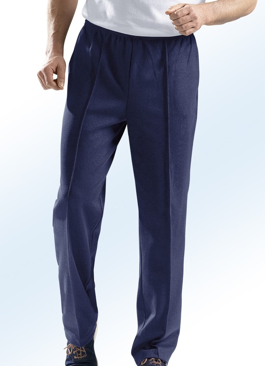 Vrijetijdbroeken - Casual broek in 6 kleuren Vrijetijdbroeken - Casual broek in 6 kleuren, in Größe 023 bis 062, in Farbe DONKERJEANS