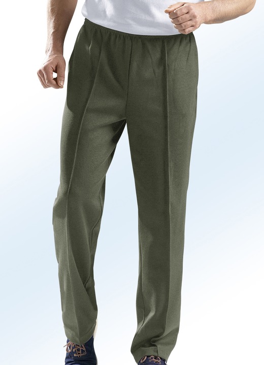 Vrijetijdbroeken - Vrijetijdsbroek in 5 kleuren Vrijetijdbroeken - Vrijetijdsbroek in 5 kleuren, in Größe 023 bis 062, in Farbe OLIV