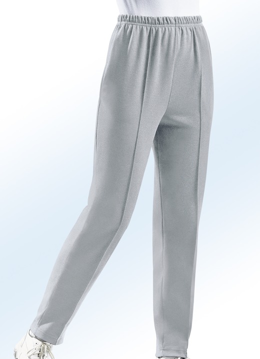 Vrijetijds pantalons - Vrijetijdsbroek in 5 kleuren, in Größe 019 bis 052, in Farbe HELLGRAU Ansicht 1