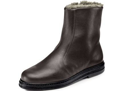 GINO GALANTE, gevoerde herenlaarzen, winterschoenen, met lamsvacht