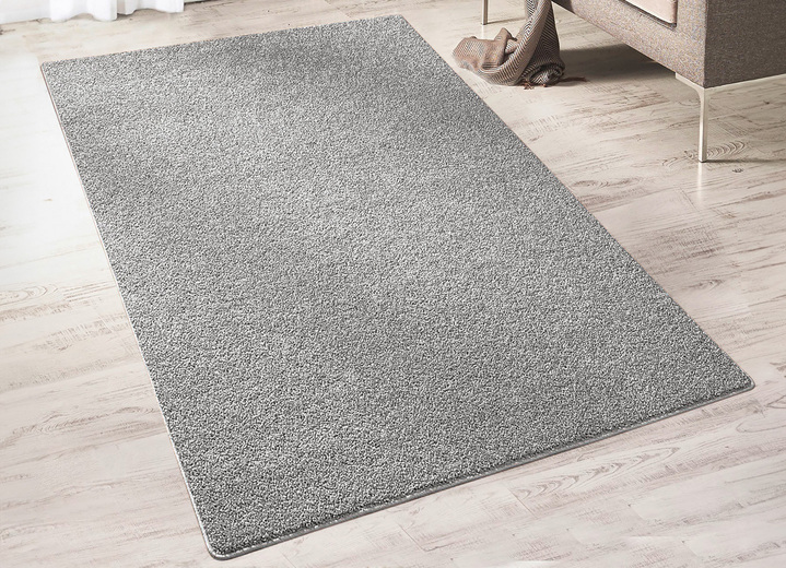 Modern - Combinatie van bruggen, galerij en tapijten, in Größe 113 (vloerkleed, 80 x 150 cm) bis 282 (Tapijt, 200 x 290 cm), in Farbe SILBER Ansicht 1