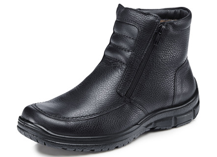 GINO GALANTE, gevoerde herenlaarzen, winterschoenen, met lamsvacht