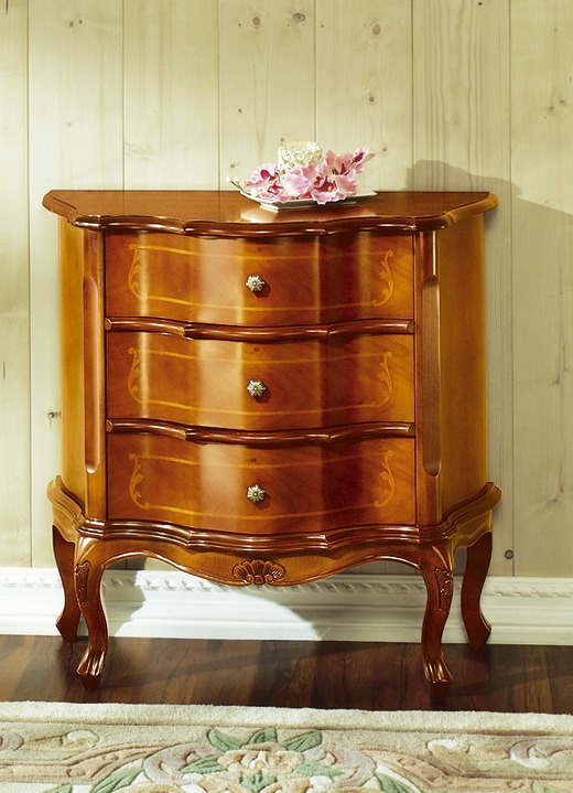 Meubels - Commode met schuiflades, in Farbe KERSENBOOM, in Ausführung 3 Schuifladen Ansicht 1