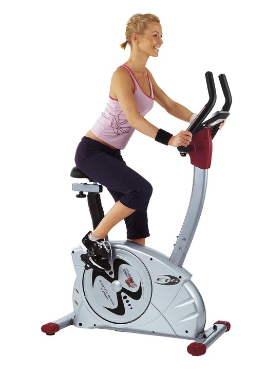 Fitnessapparatuur - Christopeit ergometer hometrainer ET6, in Farbe ZILVER Ansicht 1