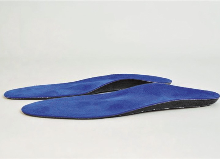 Schoenen & inlegzolen - Orthopedische zool met zacht kussen, in Größe 001 bis 006, in Farbe BLAUW-ZWART Ansicht 1
