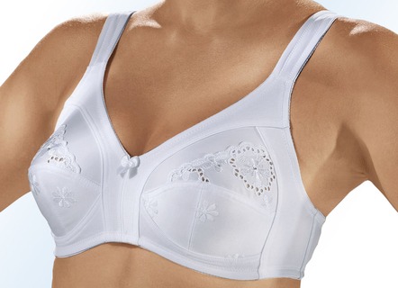 Sassa two-pack bh met geperforeerd borduursel in de bovencups