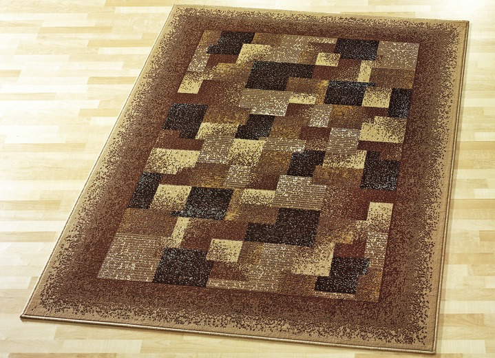 Tapijten - Fluwelen vloerkleden, tapijten en slaapkamermatten, in Größe 105 (Brug, 60 x 110 cm) bis 309 (slaapkamermat, 3-delig), in Farbe BEIGE Ansicht 1
