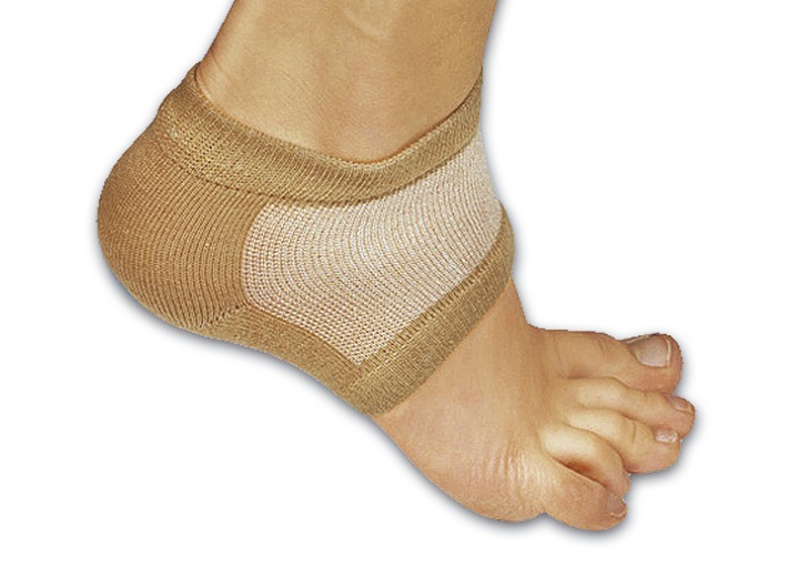 Bandages - Hielbeschermer met gel-inzet, in Farbe HUIDKLEURIG