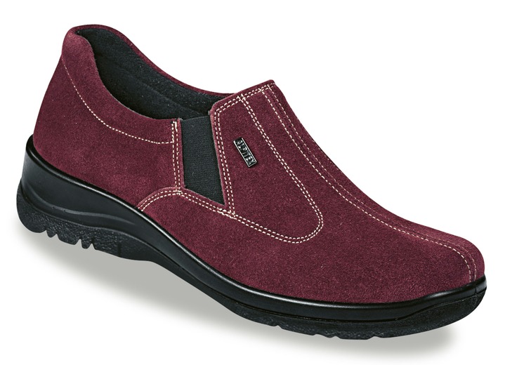 - Slippers met klimaatmembraan, in Größe 036 bis 042, in Farbe BORDEAUX