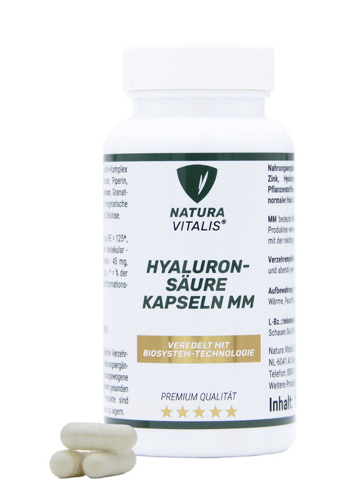 - Hyaluronzuur capsules MM, in Farbe