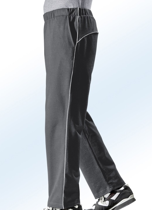 Vrijetijdbroeken - Casual broek, in Größe 023 bis 062, in Farbe ANTRACIET Ansicht 1