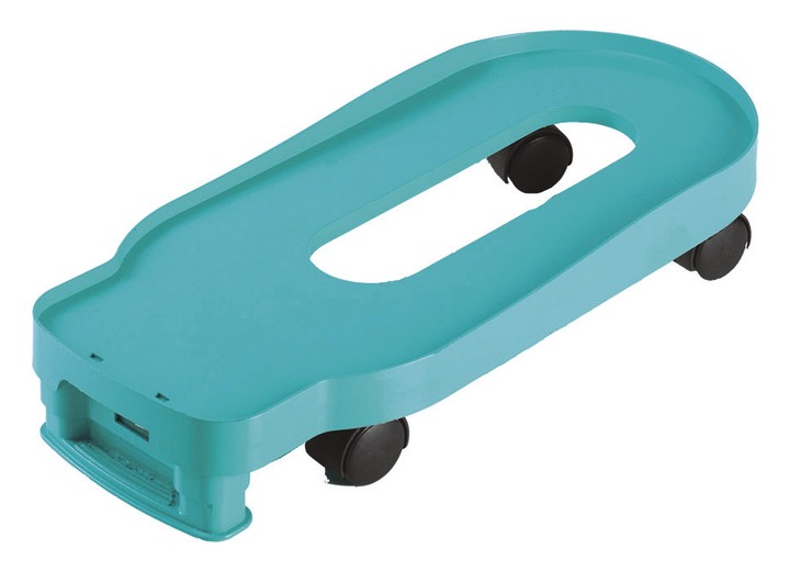Accessoires - Trolley voor de Clever Spin® vloermop, in Farbe TURQUOISE