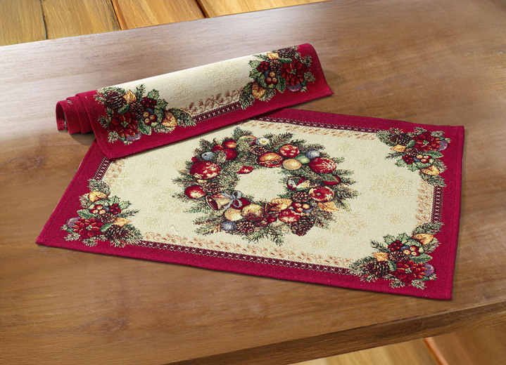 Woontextiel - Hoogwaardige tafel- en kamerdecoratie, in Größe 100 (2 placemats, 33/45 cm) bis 404 (Kussensloop, 45/45 cm), in Farbe  Ansicht 1