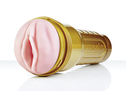 Fluweelzachte masturbator met noppen