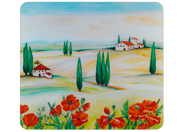 Huishoudhulpjes - Kachelafdekplaten of wandpaneel, in Farbe TOSCANA, in Ausführung Wandplaat Ansicht 1