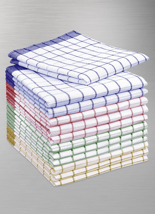 Absorberende theedoeken, 12 stuks