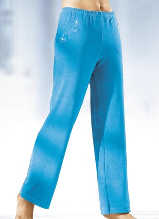 Broek met mooie edelsteenversiering