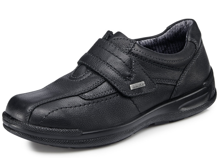 Instappers & veterschoenen - GINO GALANTE, sportieve herenpantoffels, breedte H, met uitneembaar voetbed, in Größe 040 bis 047, in Farbe ZWART Ansicht 1
