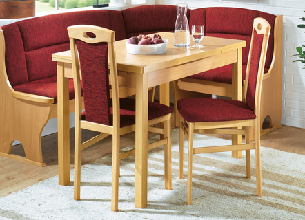 Elegante eettafel met robuust, onderhoudsvriendelijk melamine oppervlak