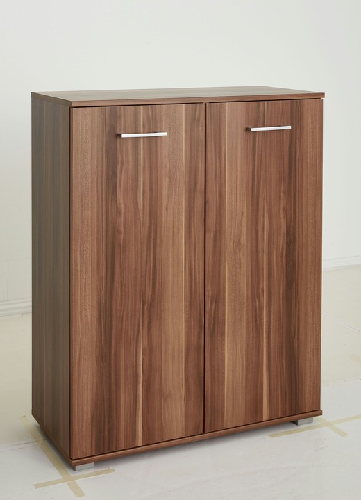 Meubels - Ladekast, 2 deuren, hoogwaardig, stabiel ontwerp, in Farbe WIT Ansicht 1