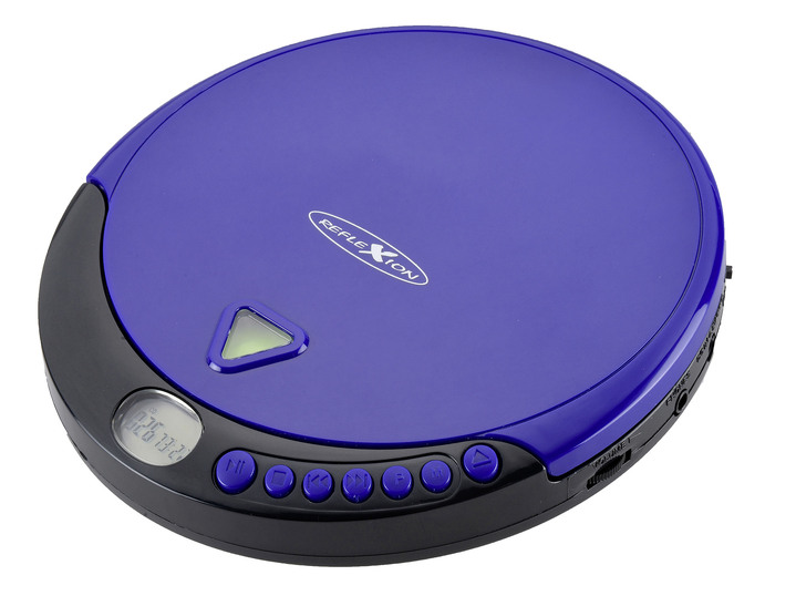 Muziekapparaten - Draagbare CD-speler met geïntegreerde radio, in Farbe BLAU