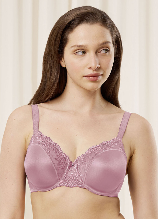 BH met kant - Triumph Ladyform soft minimiser beugelbeha, in Größe 075 bis 095, in Cup C, in Farbe ALTROSÉ Ansicht 1