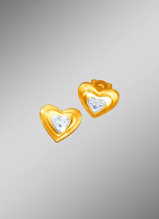 Oorknopjes met diamanten