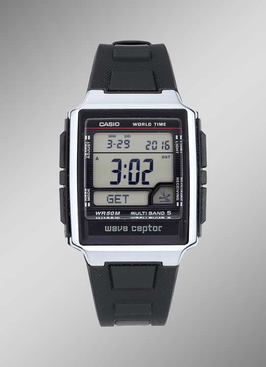 Digitale horloges - Radiografische chronograaf, van ‘Casio’, in Farbe