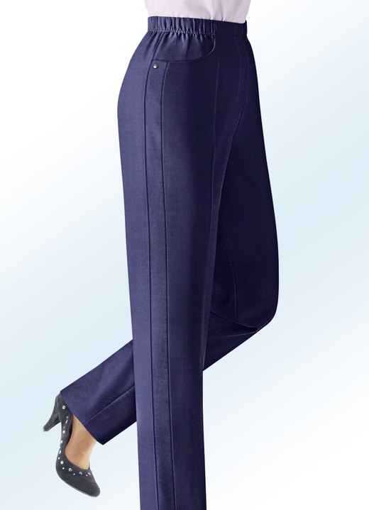 Broeken - Pull-on broek, in Größe 019 bis 235, in Farbe MARINE Ansicht 1