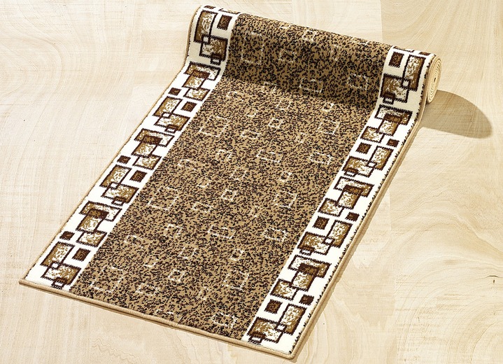 Tapijten - Verfijnde lopers op maat gemaakt, in Größe 103 (Loper, 70 cm breed) bis 109 (loper, 120 cm breed), in Farbe BEIGE Ansicht 1