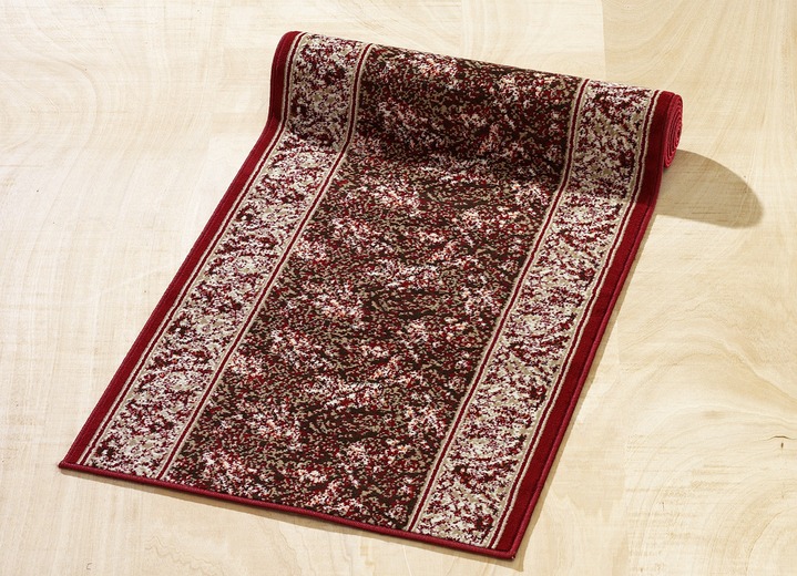 Tapijten - Loper op maat gemaakt, in Größe 103 (Loper, 70 cm breed) bis 109 (loper, 120 cm breed), in Farbe ROOD Ansicht 1