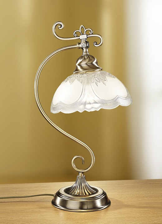 - Tafellamp, 1 lamp, in Farbe BRONS