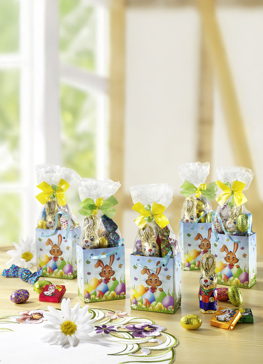 Pasen - Cadeauzakjes, set van 5, in Farbe