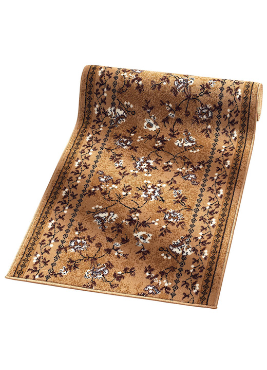 Tapijten - Geweven lopers in gewenste lengte, in Größe 103 (Loper, 70 cm breed) bis 106 (Loper, 100 cm breed), in Farbe BEIGE Ansicht 1