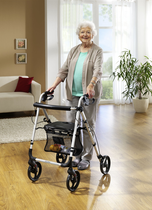 Mobiliteit - Rollator, in Farbe ZILVER Ansicht 1