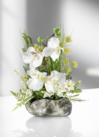Prachtig orchideeënbloemstuk voor bij u in huis