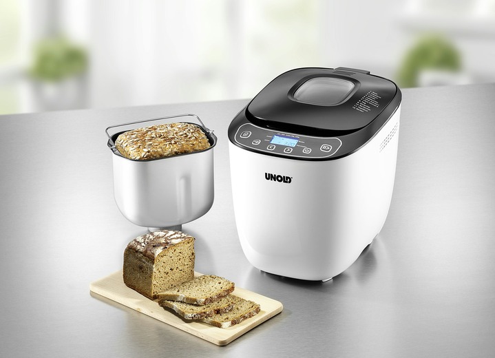 - Unold broodbakmachine voor brood alsof het vers van de bakker komt, in Farbe WIT/ZWART