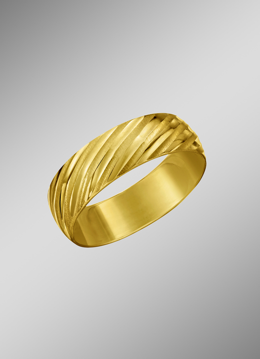 Ringen - Mooie partnerring in goud, in Größe 160 bis 240, in Farbe  Ansicht 1