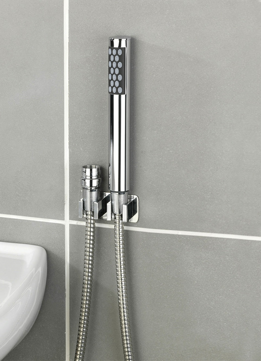 Badkamer-accessories - Wastafeldouche, in Farbe  Ansicht 1