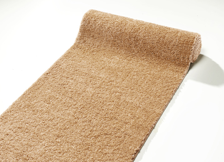 Tapijten - Onderhoudsvriendelijke loper op maat gemaakt, in Größe 102 (Loper, 60 cm breed) bis 106 (Loper, 100 cm breed), in Farbe GOUD Ansicht 1