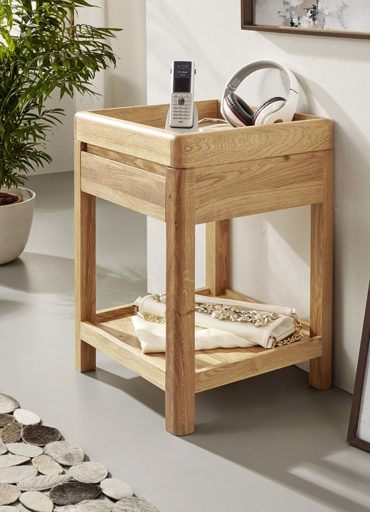 Kleine meubels - Tafel gemaakt van geolied massief hout, in Farbe WILD EIKEN Ansicht 1