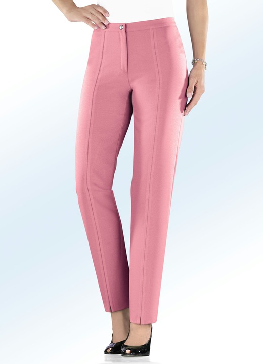 Broeken - Broek met stretchband, in Größe 018 bis 235, in Farbe LICHTGRIJS M. Ansicht 1