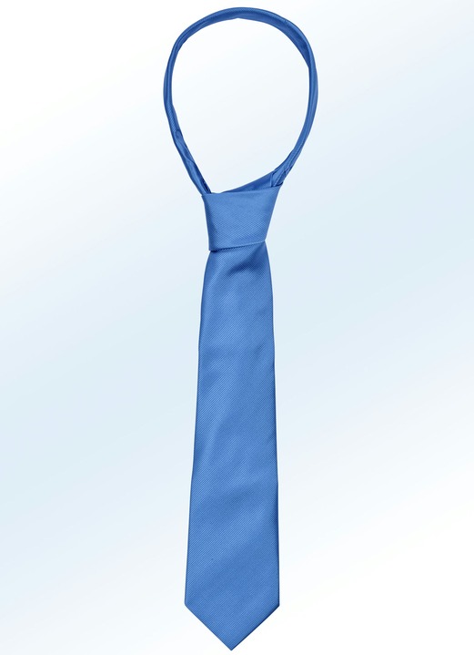 Stropdas - Stijlvolle stropdas, in Farbe MIDDENBLAUW Ansicht 1