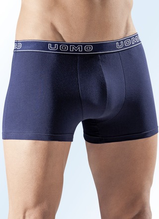 Set van vijf broeken, effen met elastische tailleband